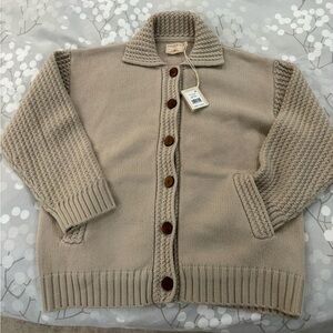 Faherty button down cardigan